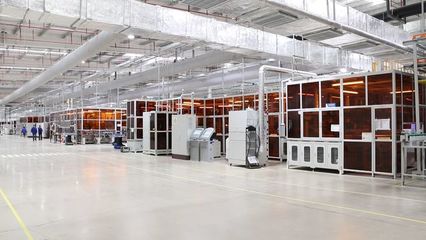 比亞迪動力電池二期項目鹽城基地首批量產產品正式下線